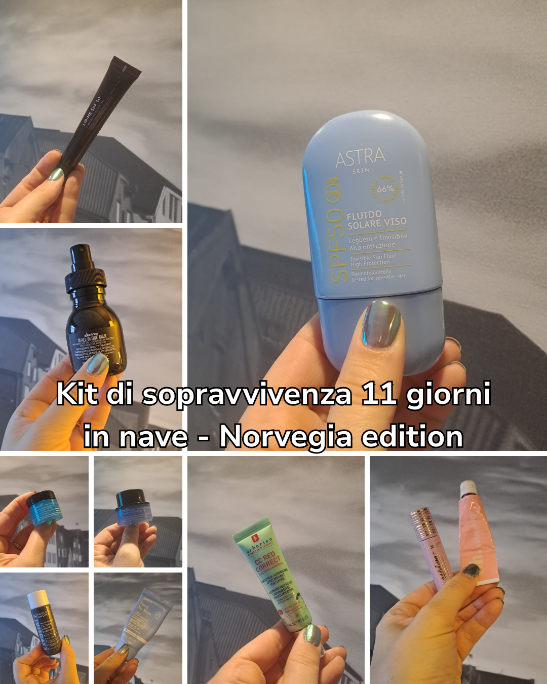 Beauty kit crociera Norvegia